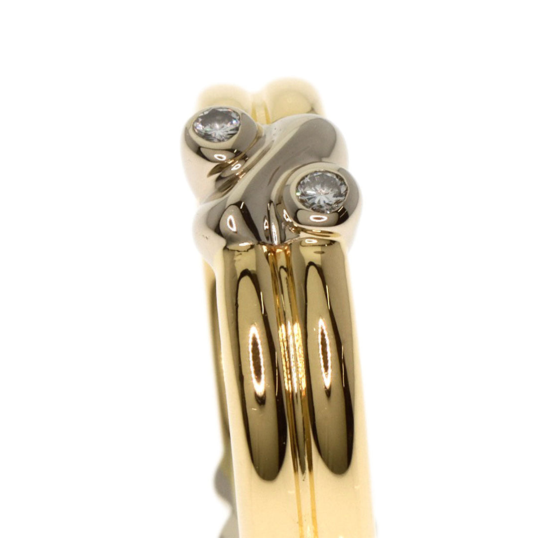 TIFFANY&Co. Ring 18K Yellow Gold gold Signature Diamond