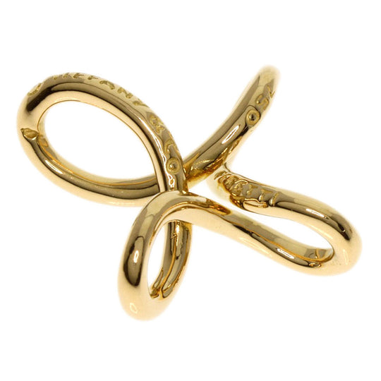 TIFFANY&Co. Pendant top 18K Yellow Gold gold Infinity Cross