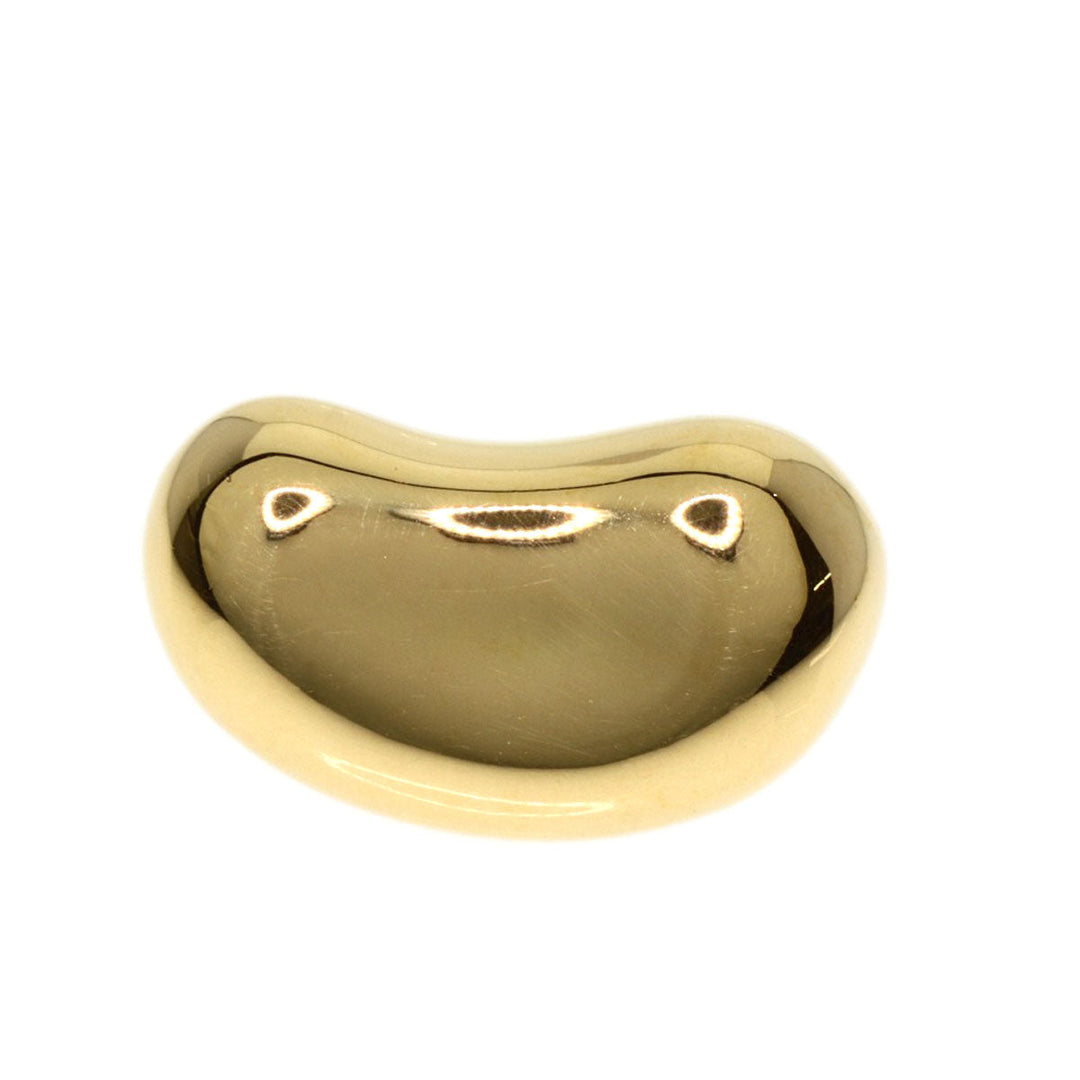 TIFFANY&Co. Pierce 18K Yellow Gold gold Bean Women Used Authentic