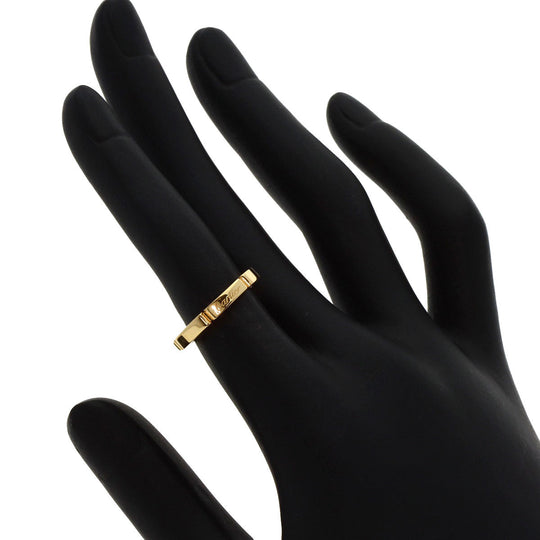 CARTIER Ring 18K Yellow Gold gold Mayon PANTHERE #47 Women Used Authentic