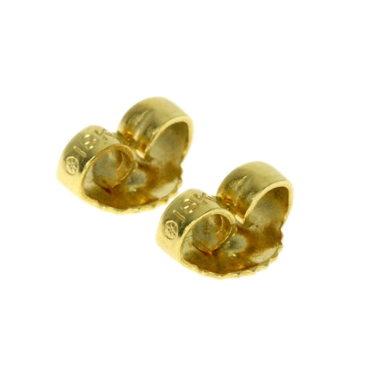 TIFFANY&Co. Pierce 18K Yellow Gold gold Open heart Women Used Authentic