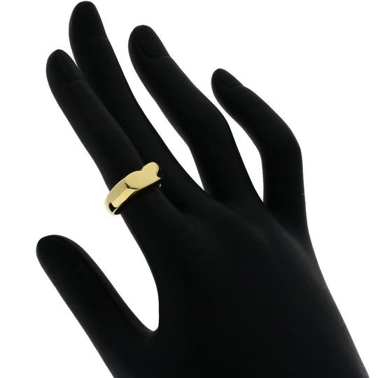 TIFFANY&Co. Ring 18K Yellow Gold gold signet heart Women Used Authentic
