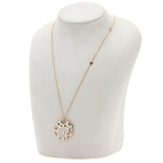 Damiani Necklace 18K Pink Gold gold Damianissima 1P Diamond Women Used Authentic