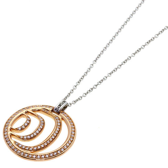 Damiani Necklace K18WG gold Damia Nissima Diamond