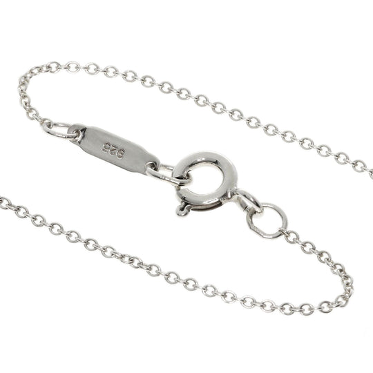 TIFFANY&Co. Necklace SV Silver Pearl flower Women Used Authentic
