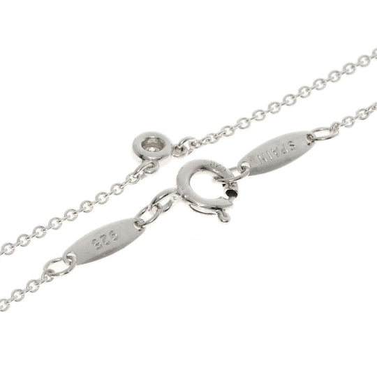TIFFANY&Co. Necklace SV Silver By the yard diamond Women Used Authentic