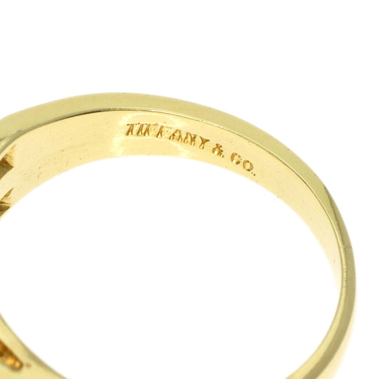 TIFFANY&Co. Ring 18K Yellow Gold gold Sapphire diamond Women Used Authentic