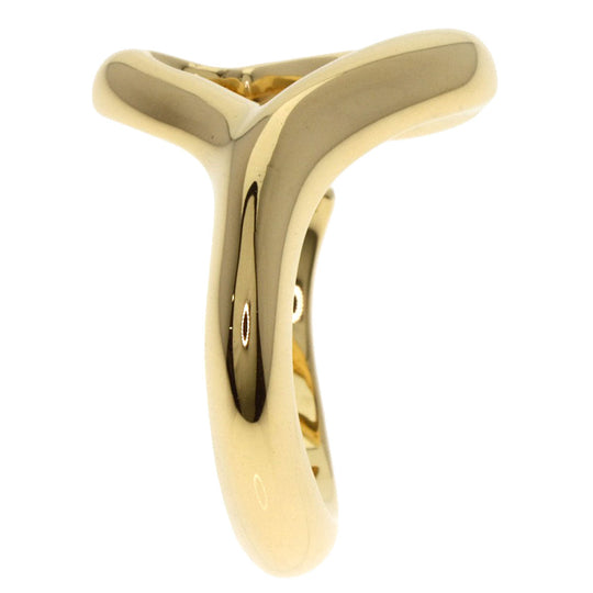 TIFFANY&Co. Ring 18K Yellow Gold gold Open heart Women Used Authentic