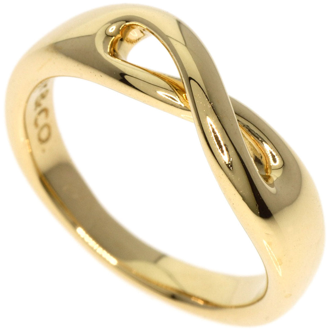 TIFFANY&Co. Ring 18K Yellow Gold gold Infinity Women Used Authentic