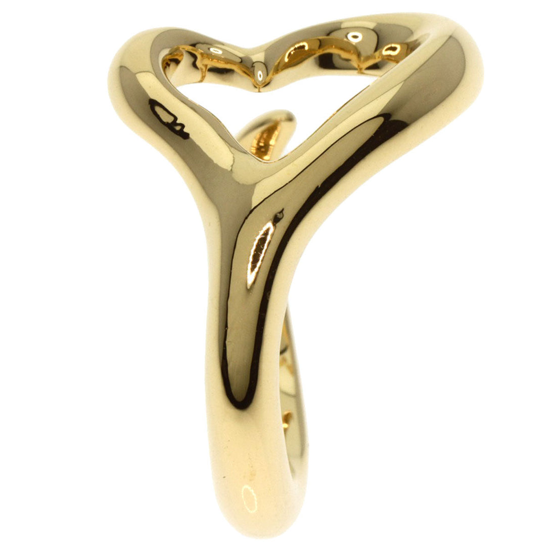 TIFFANY&Co. Ring 18K Yellow Gold gold Open heart Women Used Authentic
