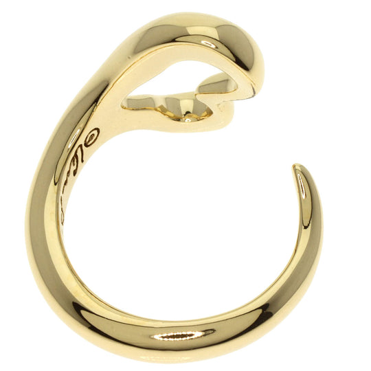 TIFFANY&Co. Ring 18K Yellow Gold gold Open heart Women Used Authentic