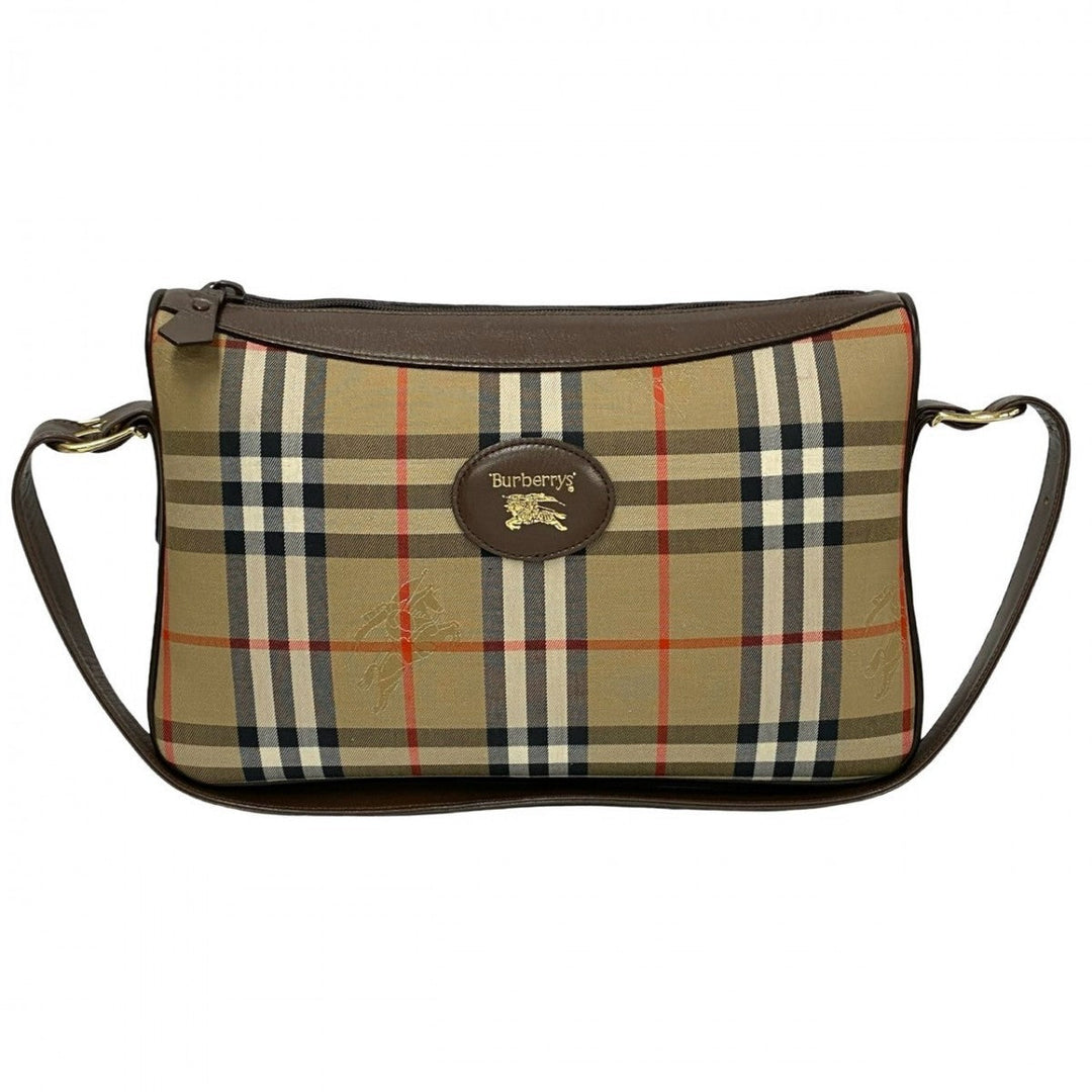 BURBERRY Shoulder Bag canvas beige