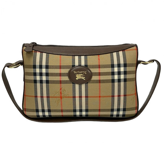 BURBERRY Shoulder Bag canvas beige