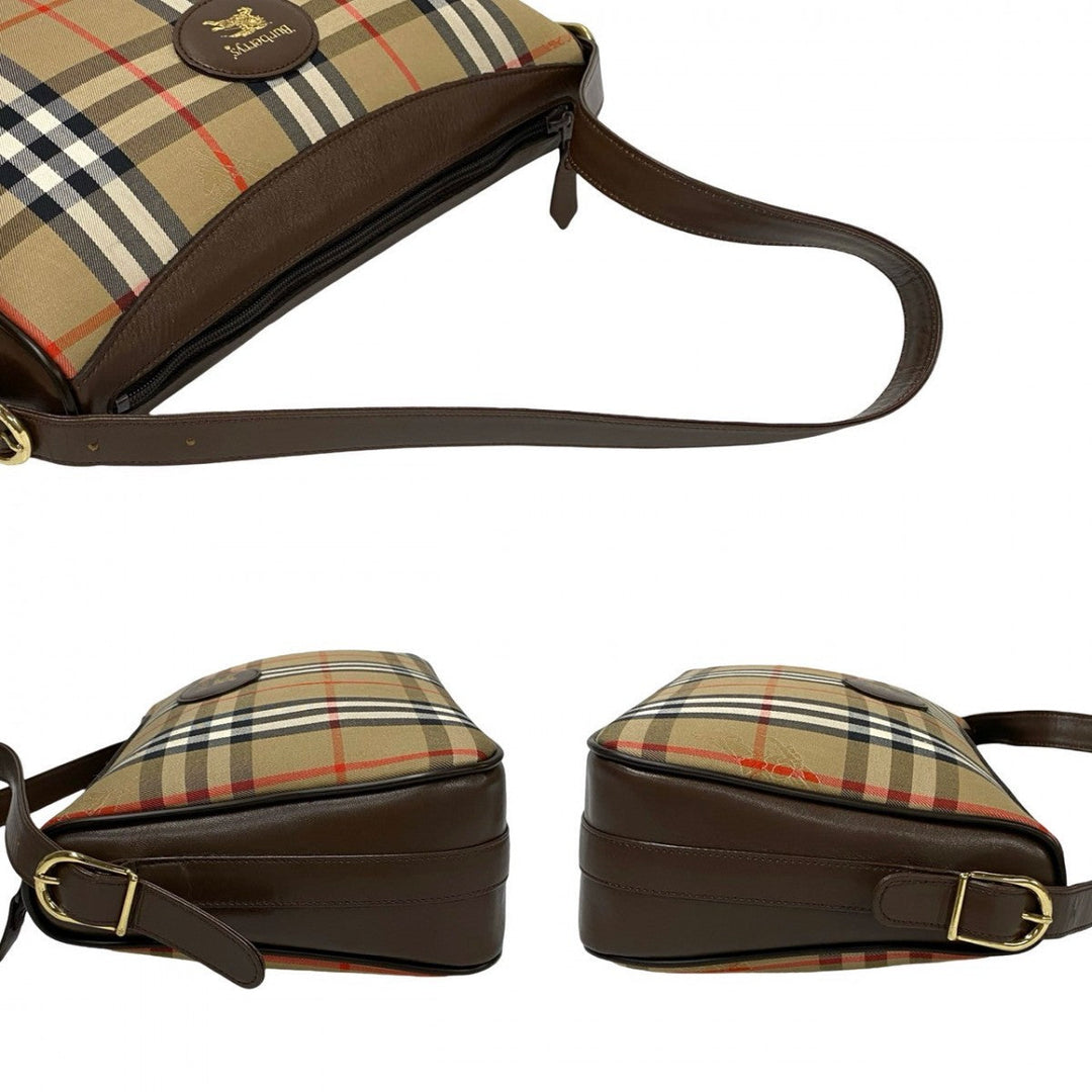 BURBERRY Shoulder Bag canvas beige