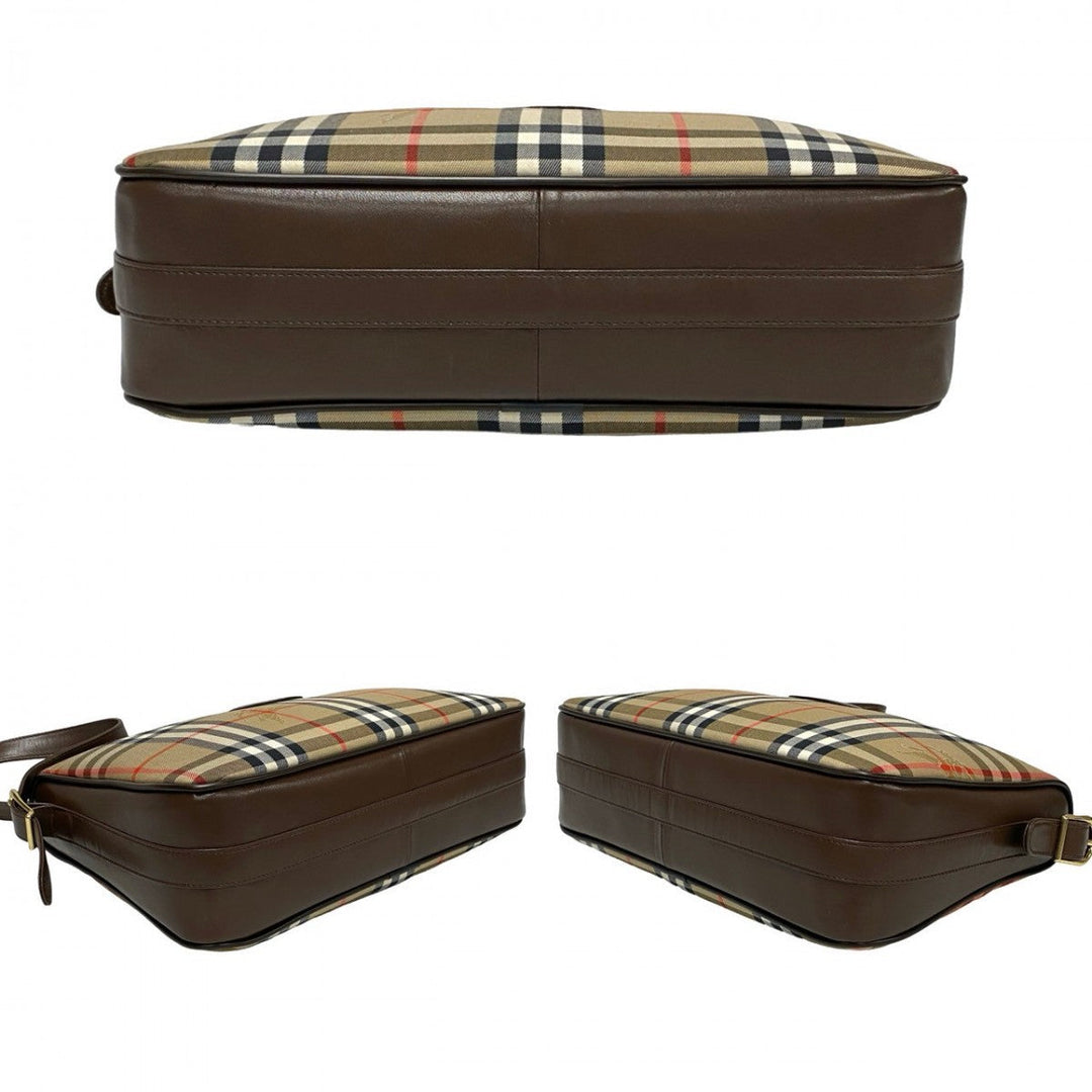 BURBERRY Shoulder Bag canvas beige