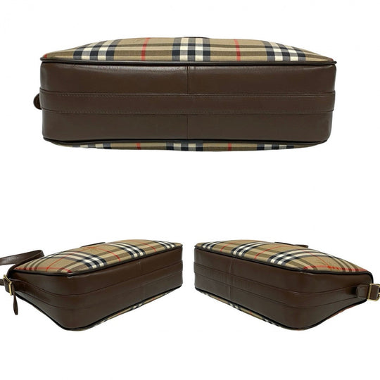 BURBERRY Shoulder Bag canvas beige