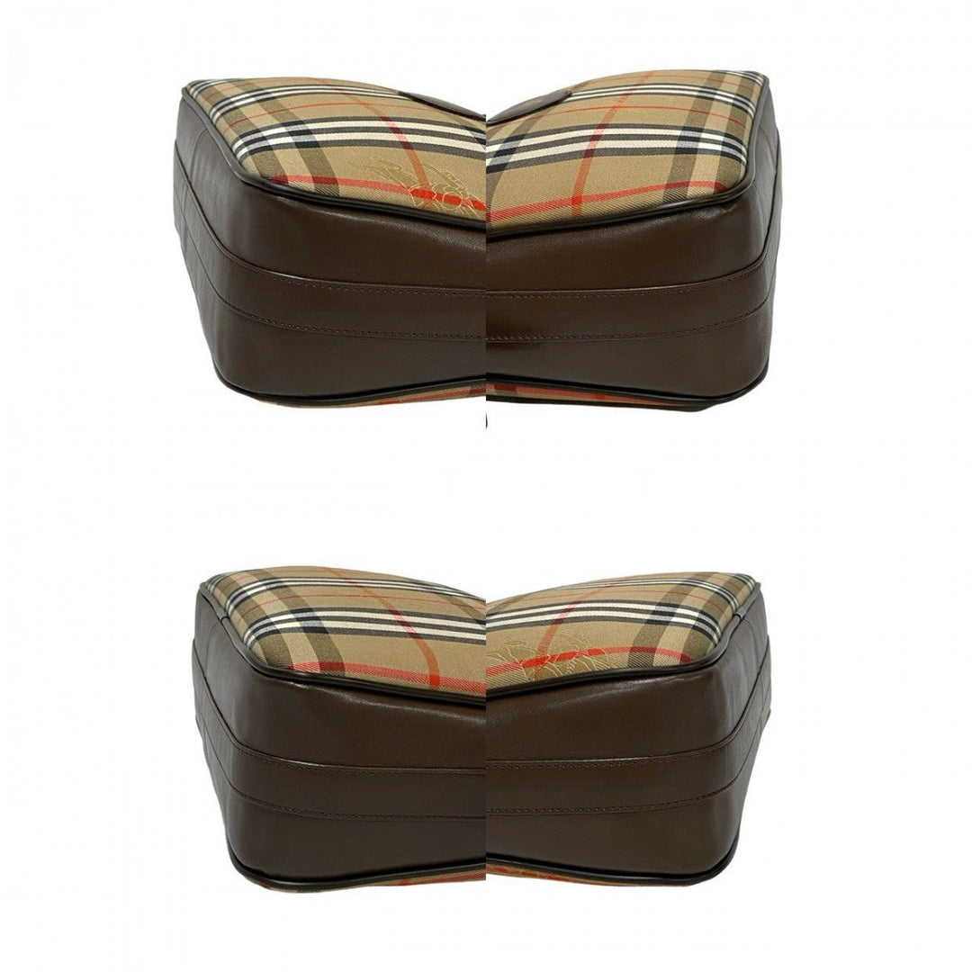 BURBERRY Shoulder Bag canvas beige