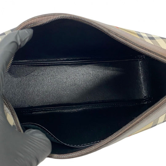 BURBERRY Shoulder Bag canvas beige