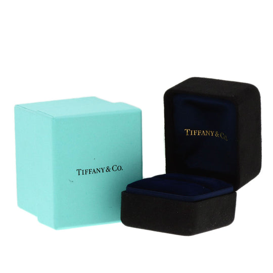 TIFFANY&Co. Ring K18WG Silver Open Atlas Diamond Women Used Authentic
