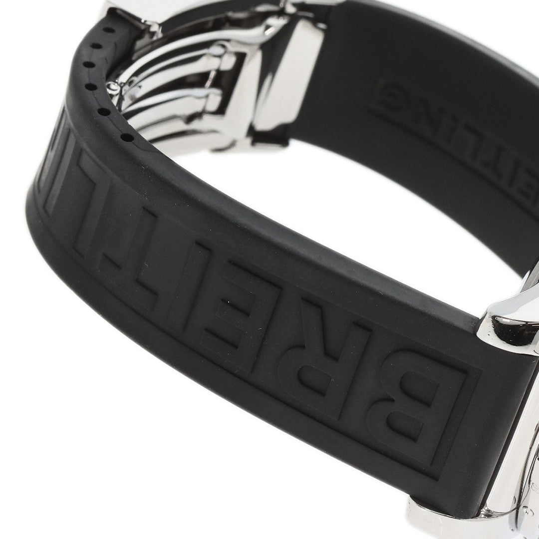 BREITLING Watches Mechanical Automatic AB0110 Stainless Steel Silver Chrono mat 44 blue dial