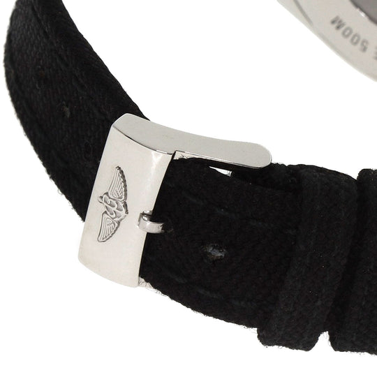 BREITLING Watches AB0110 Stainless Steel, Canvas Silver Chrono mat 44 mens Used Authentic