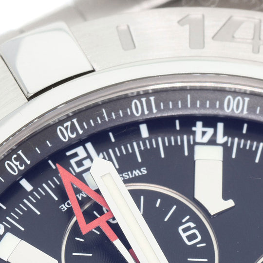 BREITLING Watches Mechanical Automatic S041B48PS Stainless Steel , Stainless Steel Silver Chronomat GMT Limited Edition, limited to 2000 pieces worldwide black dial mens Used Authentic