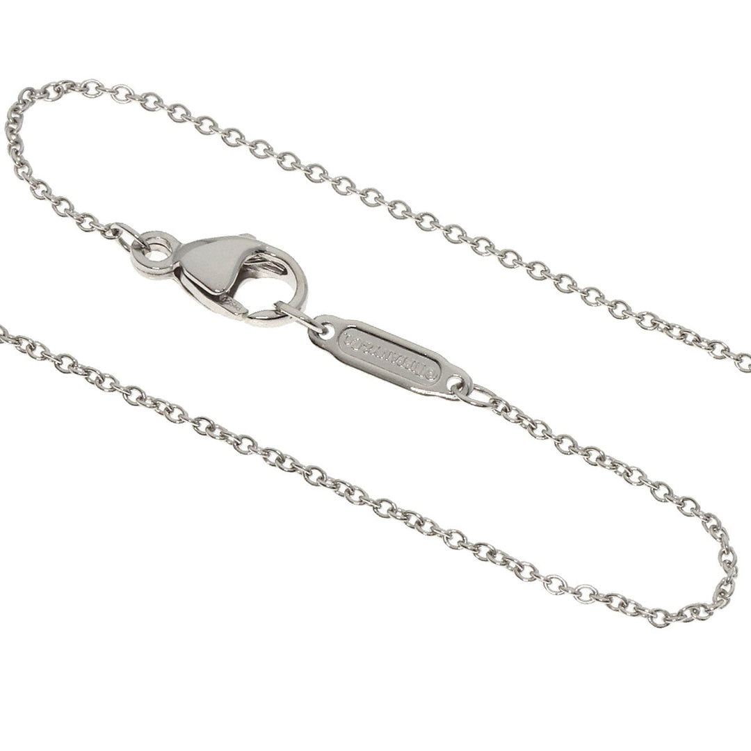 TIFFANY&Co. Necklace PT950 Silver Sorest diamond