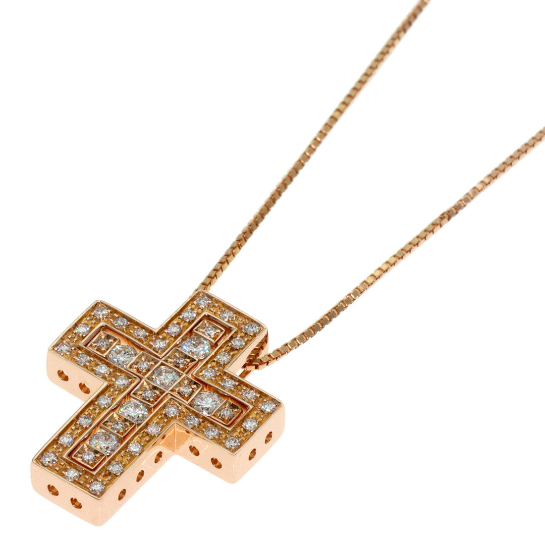 Damiani Necklace 18K Pink Gold gold Belle Epoque Diamond