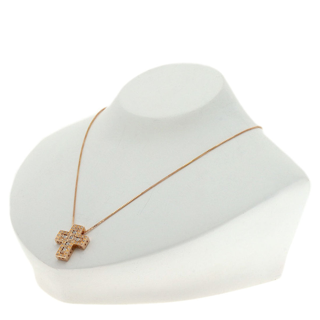 Damiani Necklace 18K Pink Gold gold Belle Epoque Diamond