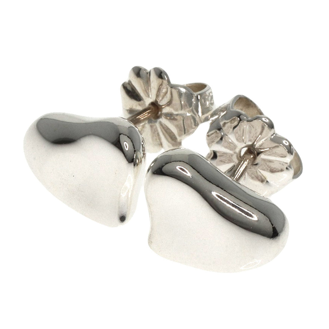 TIFFANY&Co. Pierce SV Silver Full heart Women Used Authentic