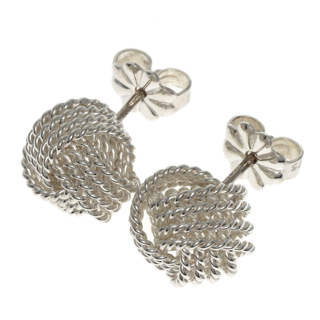 TIFFANY&Co. Pierce SV Silver Somerset mesh Women Used Authentic