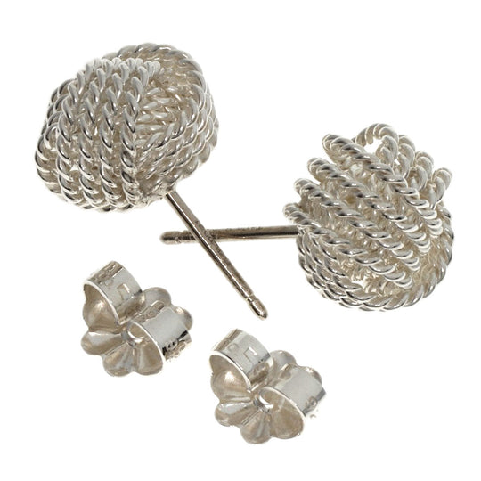 TIFFANY&Co. Pierce SV Silver Somerset mesh Women Used Authentic