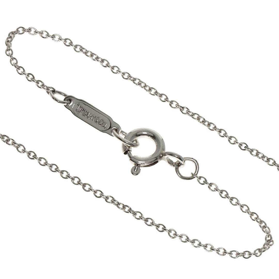 TIFFANY&Co. Necklace SV Silver ribbon Women Used Authentic