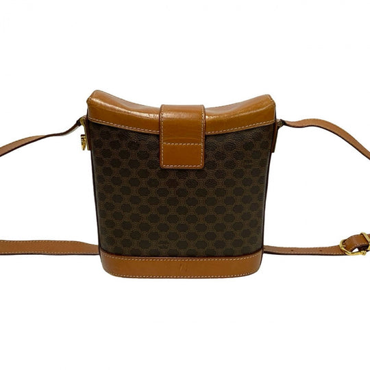 CELINE Shoulder Bag leather Brown