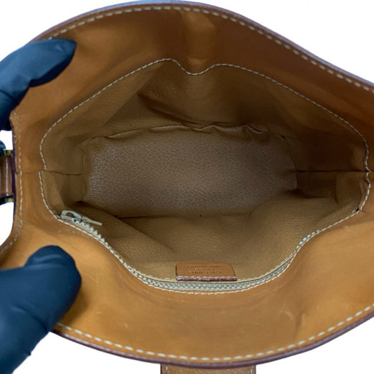 CELINE Shoulder Bag leather Brown