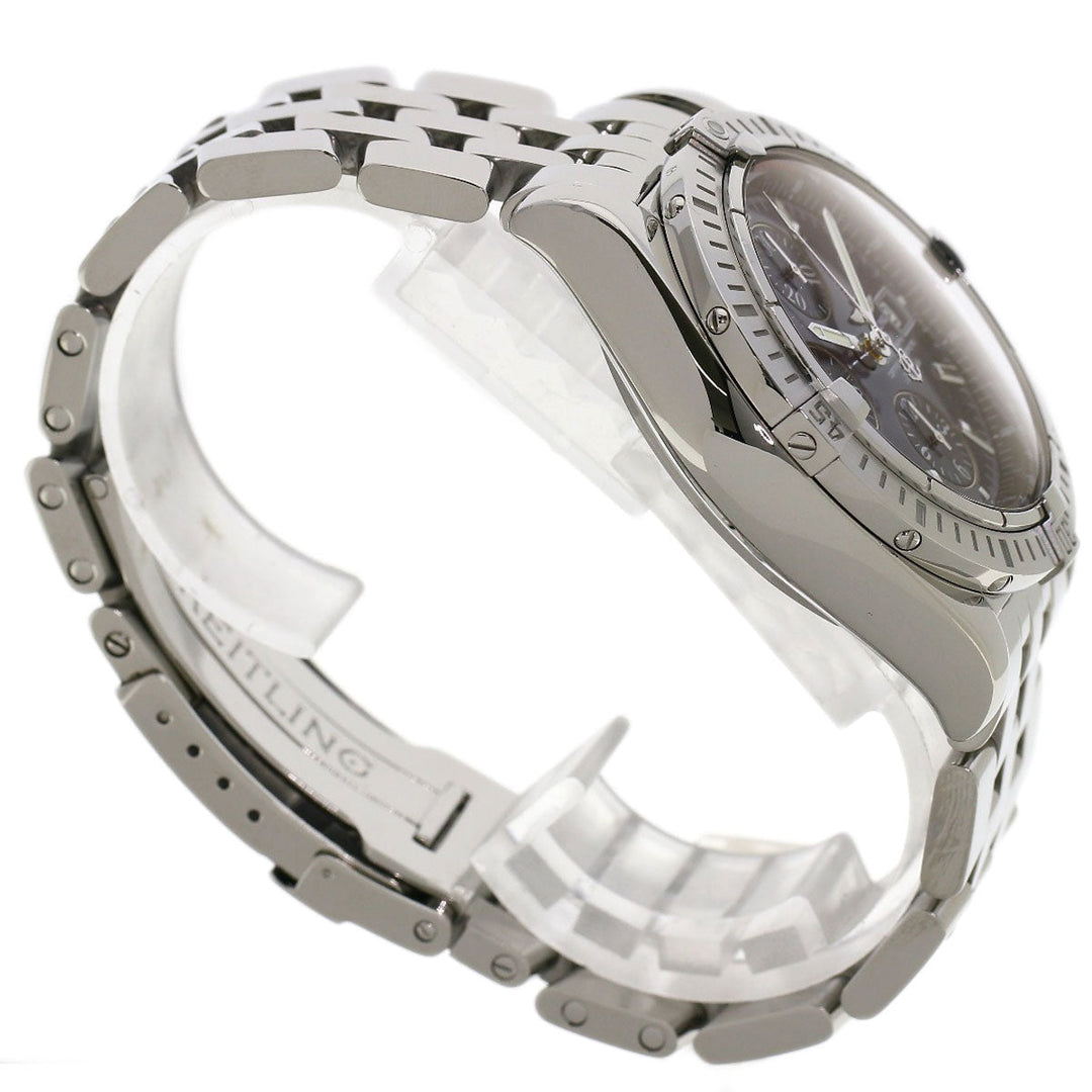 BREITLING Watches A13356 Stainless Steel Silver Chronomat Evolution mens Used Authentic