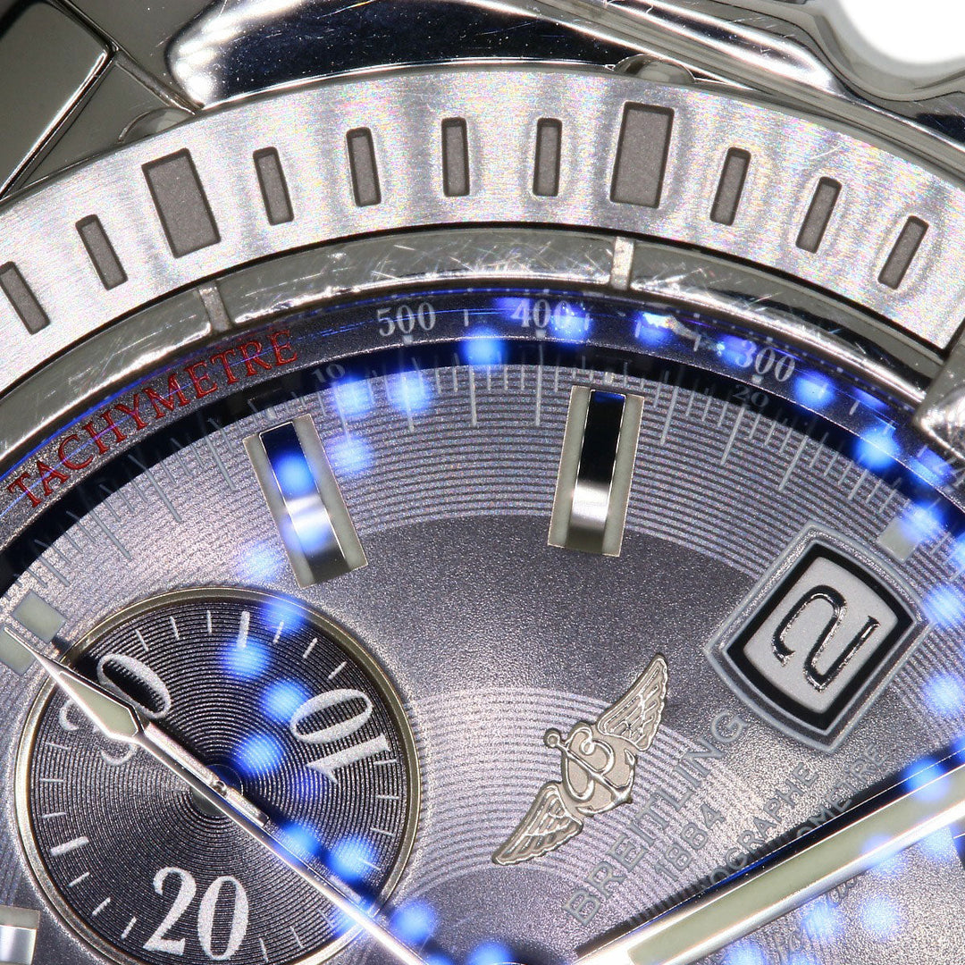 BREITLING Watches A13356 Stainless Steel Silver Chronomat Evolution mens Used Authentic