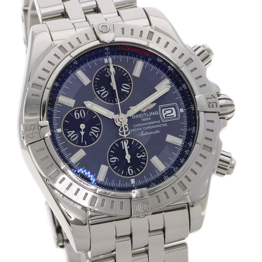 BREITLING Watches A13356 Stainless Steel Silver Chronomat Evolution mens Used Authentic