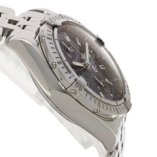 BREITLING Watches A13356 Stainless Steel Silver Chronomat Evolution mens Used Authentic
