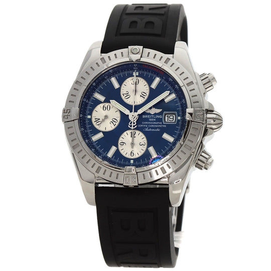 BREITLING Watches A13356 Stainless Steel, Rubber Silver Chronomat Evolution mens Used Authentic