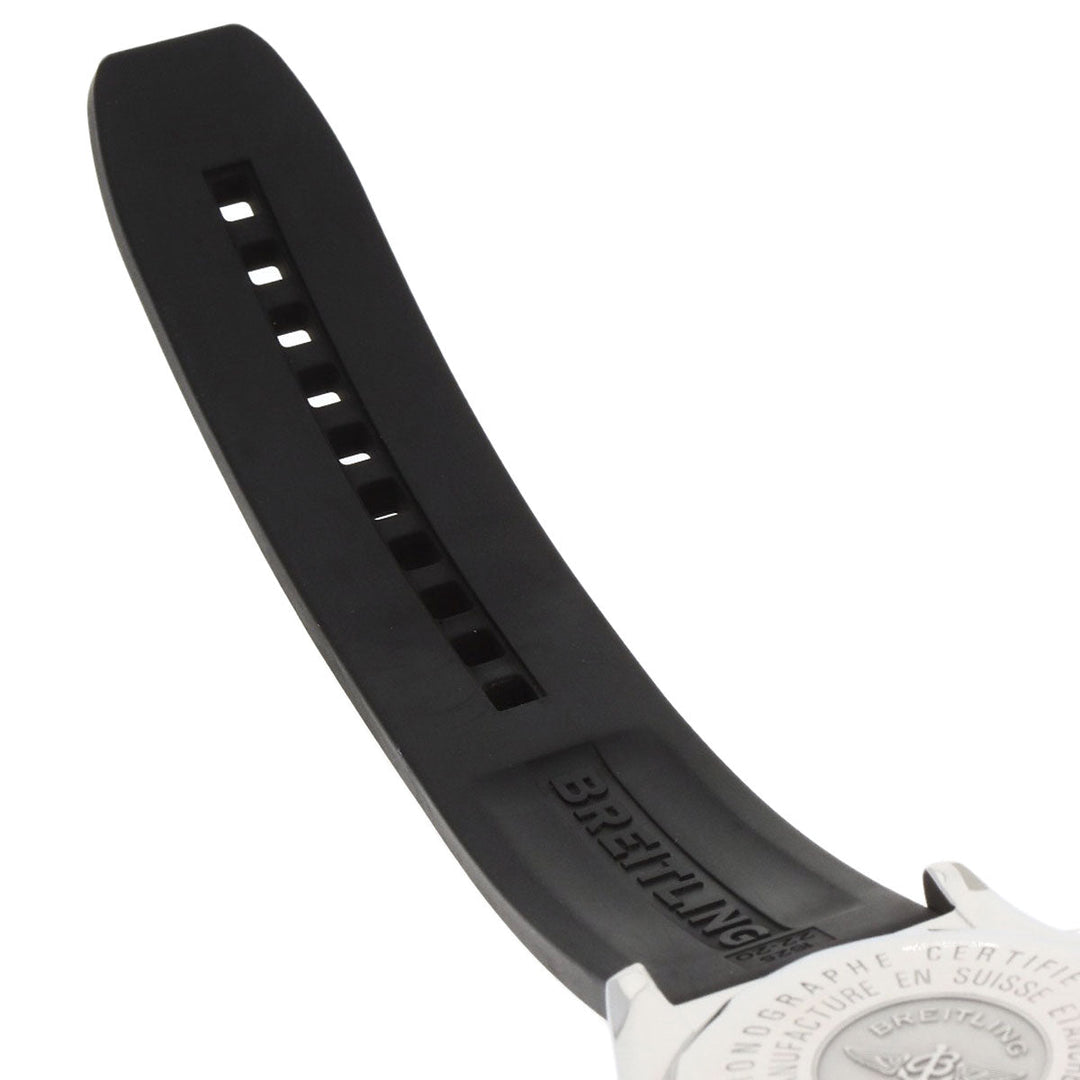 BREITLING Watches A13356 Stainless Steel, Rubber Silver Chronomat Evolution mens Used Authentic