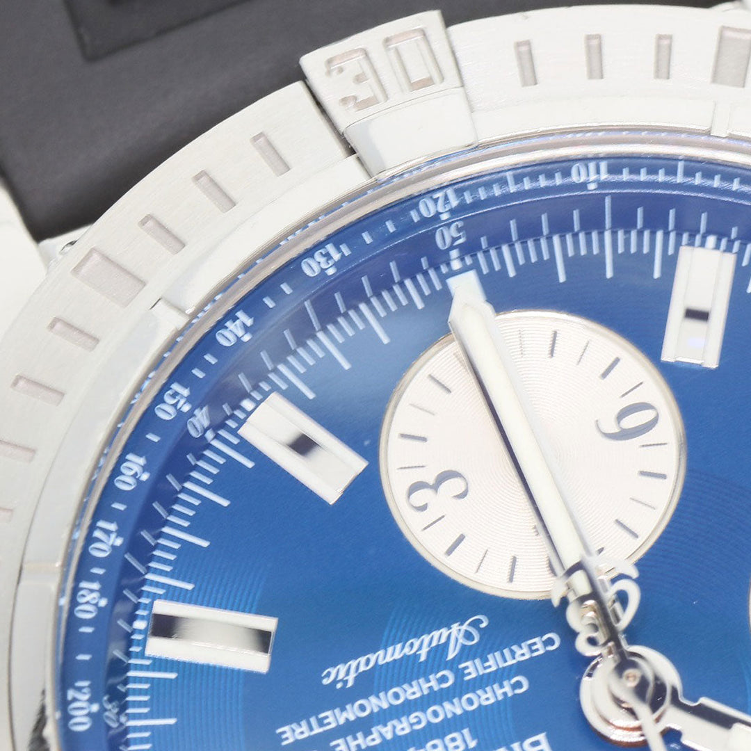 BREITLING Watches A13356 Stainless Steel, Rubber Silver Chronomat Evolution mens Used Authentic