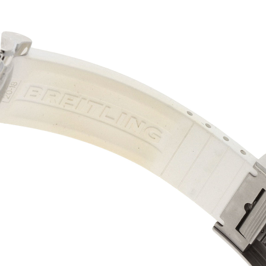 BREITLING Watches A17366 Stainless Steel, Rubber Silver Superocean 42 Date mens Used Authentic