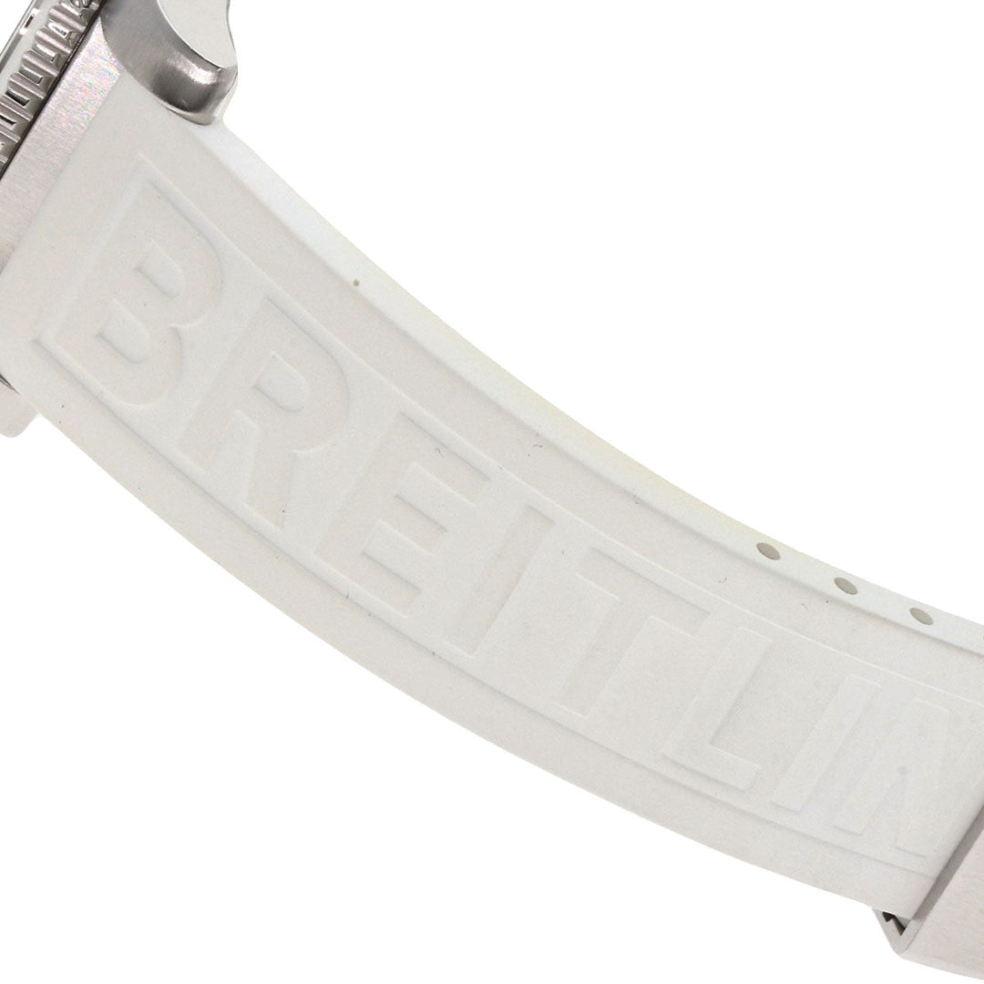 BREITLING Watches A17366 Stainless Steel, Rubber Silver Superocean 42 Date mens Used Authentic