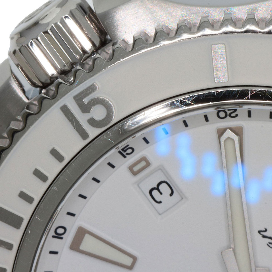 BREITLING Watches A17366 Stainless Steel, Rubber Silver Superocean 42 Date mens Used Authentic