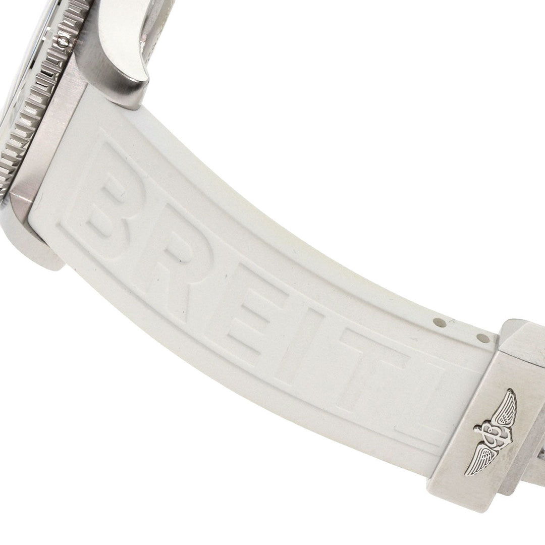 BREITLING Watches A17366 Stainless Steel, Rubber Silver Superocean 42 Date mens Used Authentic