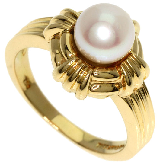 TIFFANY&Co. Ring 18K Yellow Gold gold Pearl Women Used Authentic