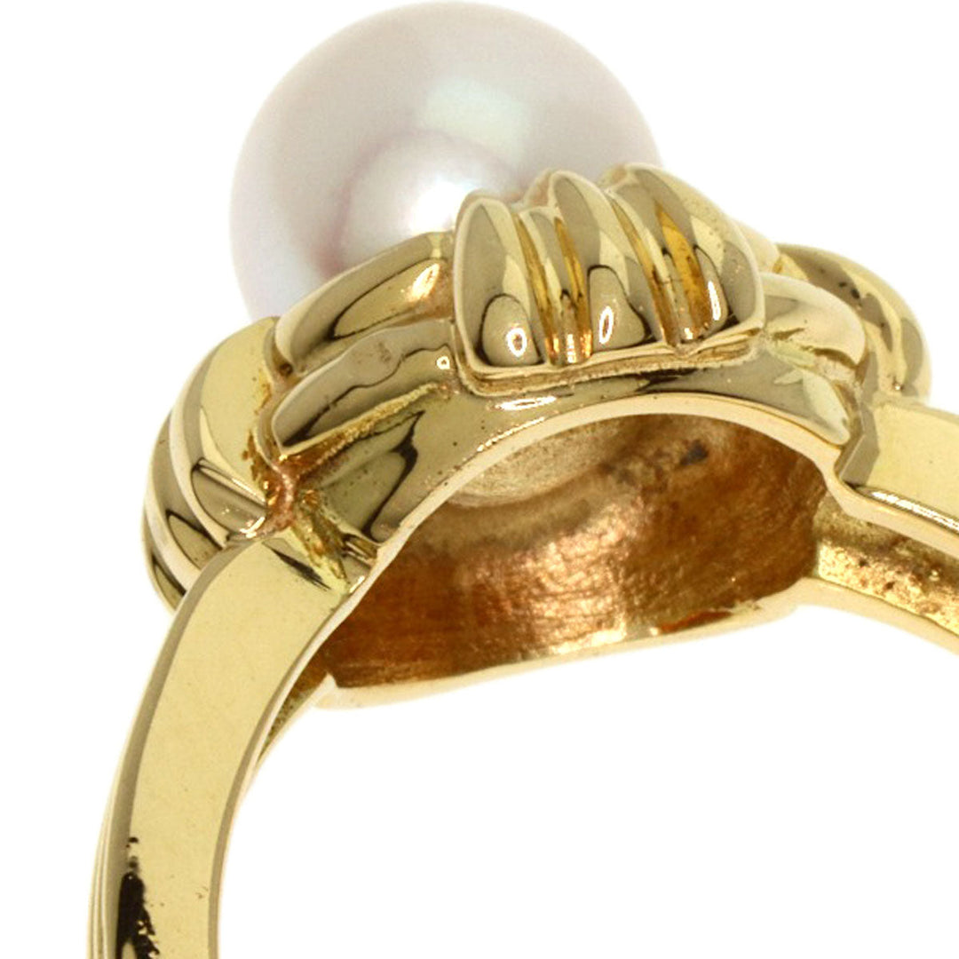 TIFFANY&Co. Ring 18K Yellow Gold gold Pearl Women Used Authentic