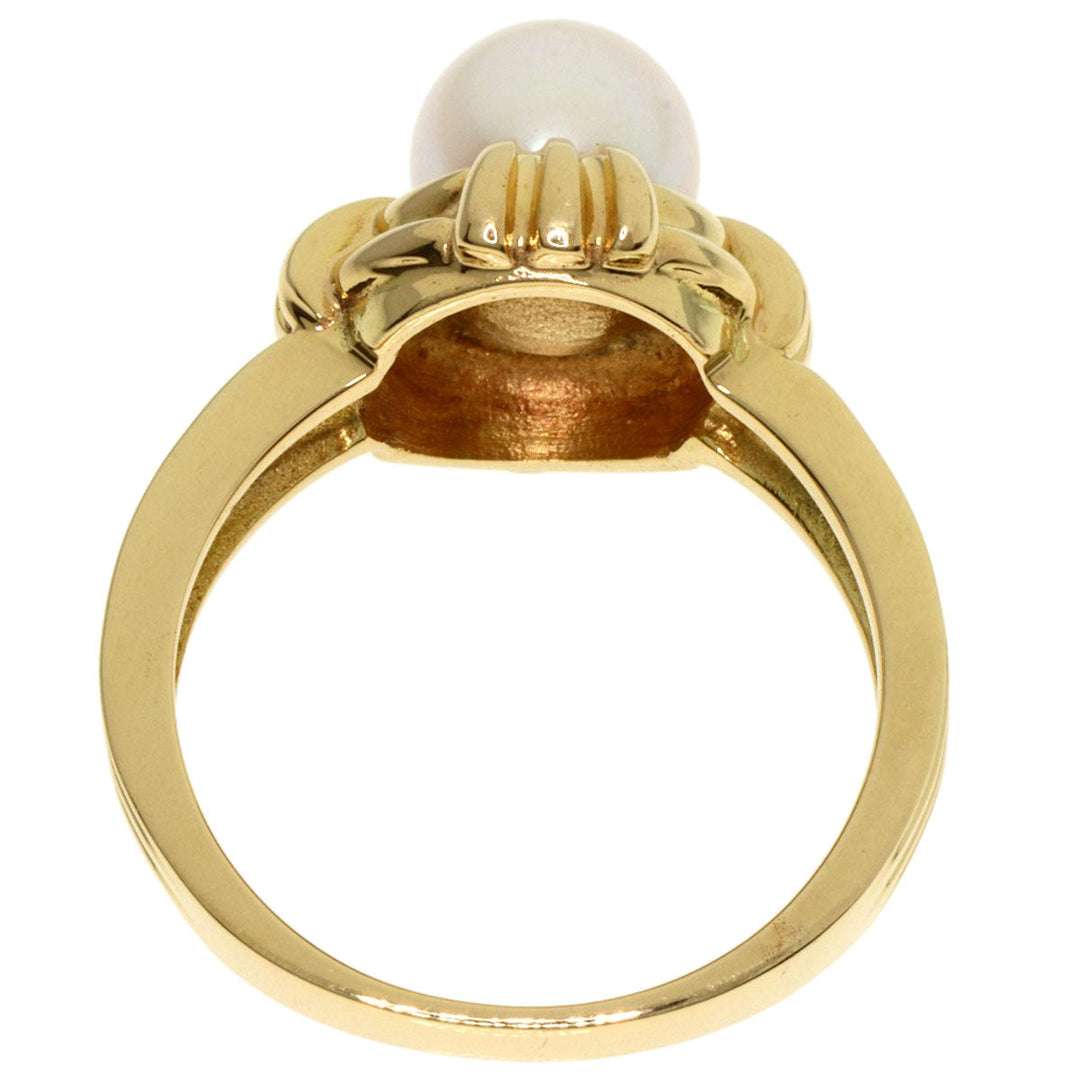 TIFFANY&Co. Ring 18K Yellow Gold gold Pearl Women Used Authentic