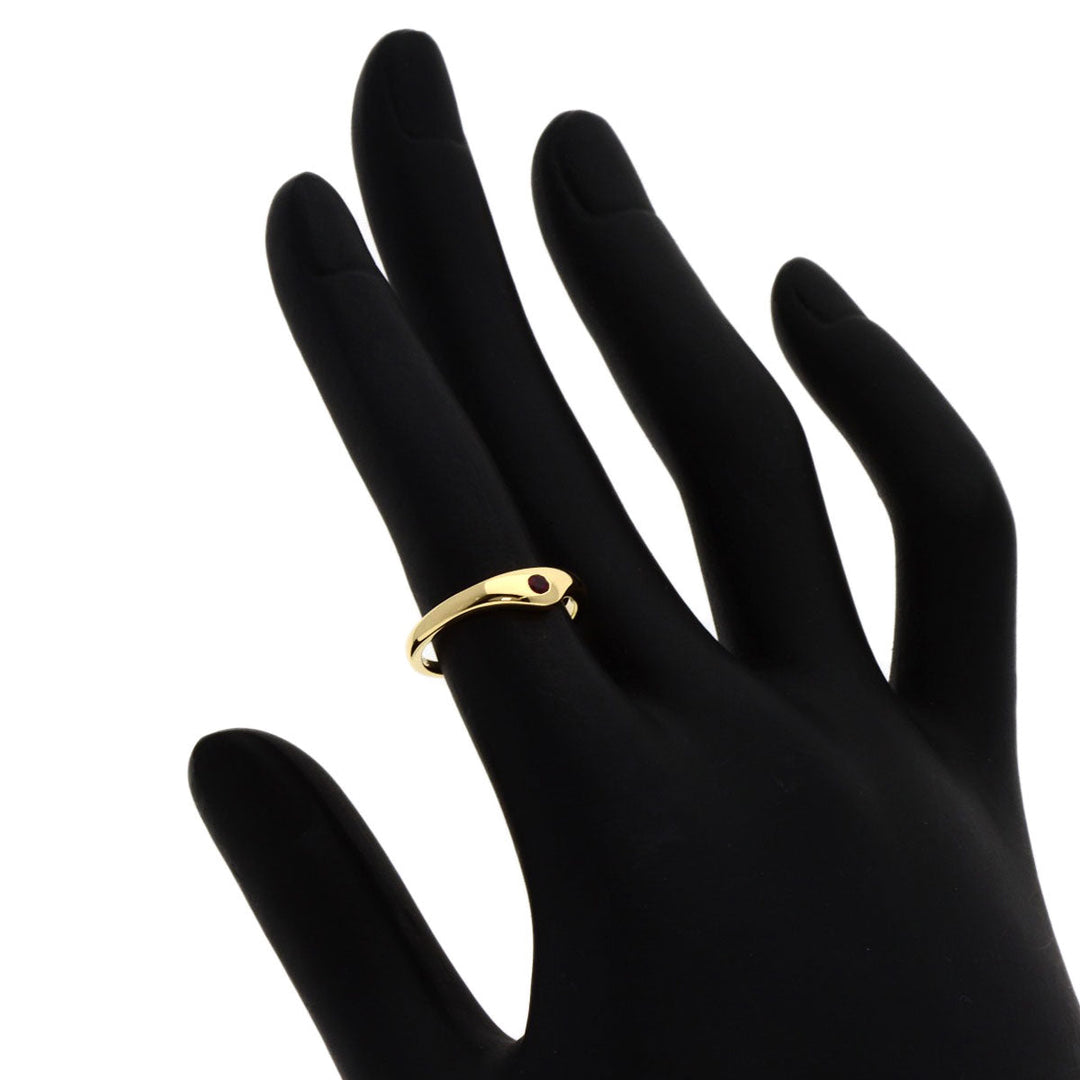 TIFFANY&Co. Ring 18K Yellow Gold gold Ruby Wave Ring